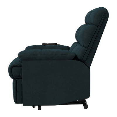 ProLounger Xeta Biscuit Tufted Power Recline and Lift Chair in Stain-Resistant Microfiber