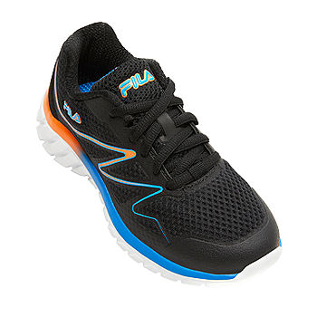 Fila Panorama 9 Boys Running Shoes, Color: Black Blue Orange - JCPenney