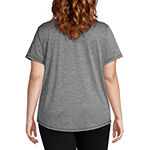 Xersion Womens V Neck Short Sleeve T-Shirt