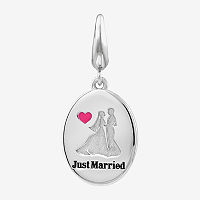 Womens Sterling Silver Pendant, One Size, Nocolor