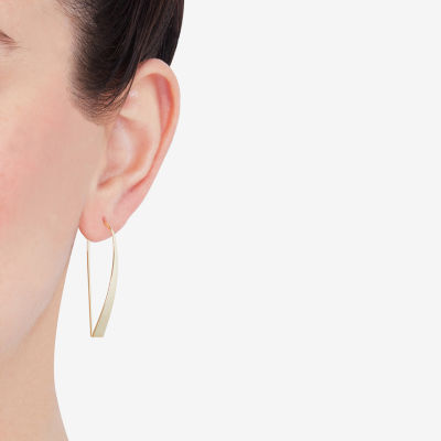 14K Gold Over Silver Ear Climbers