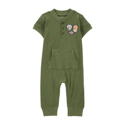 Carter's Baby Boys Short Sleeve Jumpsuit