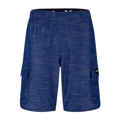 Hurley Big Boys Stretch Fabric Pull-On Cargo Hybrid Short