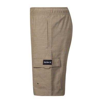 Hurley Pull-On Cargo Big Kid Boys Stretch Fabric Hybrid Short