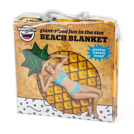 Big Mouth Pineapple Beach Blanket, One Size, Multiple Colors