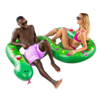 Big Mouth Double Snake 2-Person Pool Float