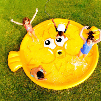 Big Mouth Blowfish Splash Pad