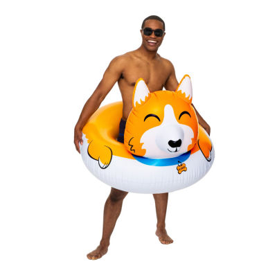 Big Mouth Corgi Pool Float