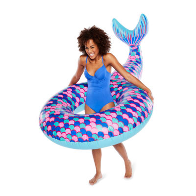 Big Mouth Giant Mermaid Tail Pool Float