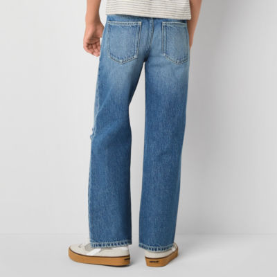 Thereabouts Little & Big Boys Mid Rise Loose Fit Jean