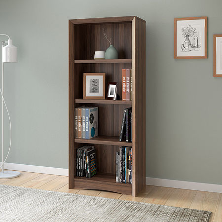 Quadra 59 Tall Adjustable Bookshelf, One Size, Brown