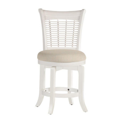 Bayberry Swivel Bar Stool, Color White JCPenney