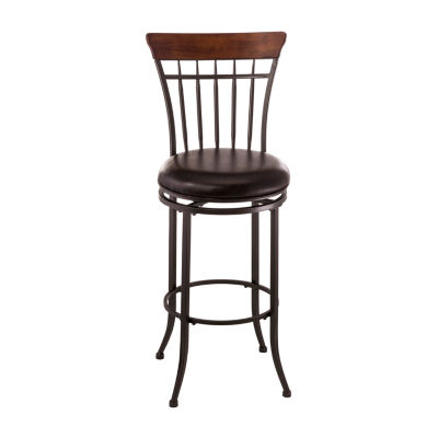 Cameron Swivel Bar Stool, Color Charcoal Gray JCPenney
