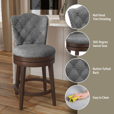 Edenwood Counter Height Swivel Bar Stool