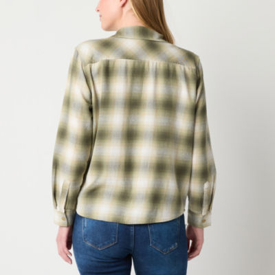 a.n.a Womens Long Sleeve Blouse