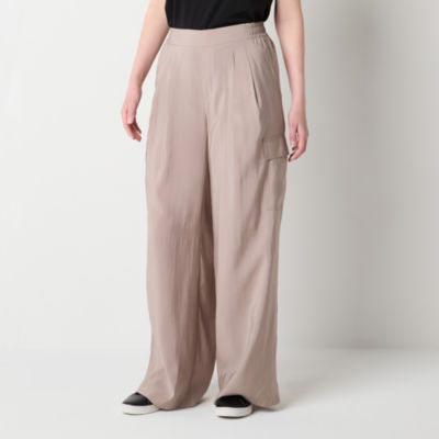 Stylus Womens Wide Leg Cargo Pant