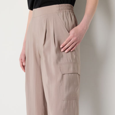 Stylus Womens Wide Leg Cargo Pant