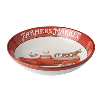 Certified International Vintage Farm Ceramic Serving Bowl