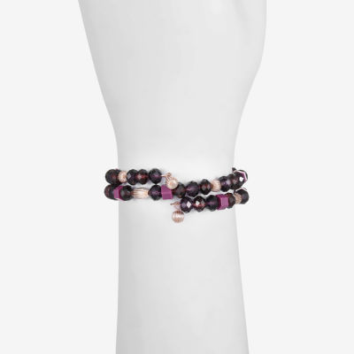 Liz Claiborne Gold Tone Womens Wrap Bracelet