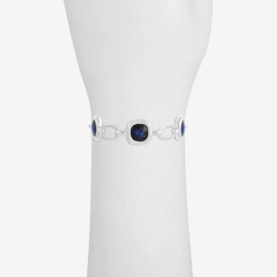 Liz Claiborne Womens Glass Square Strand Bracelets