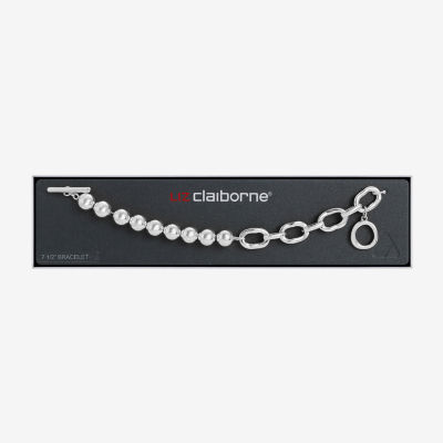 Liz Claiborne Toggle Womens Link Bracelet