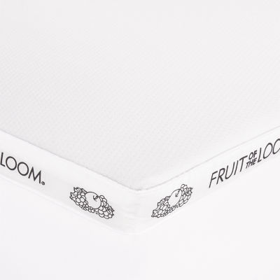 Fruit of the Loom Ultra Comfort 1.5" Twin Xl Memory Foam Mattress Topper