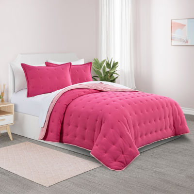 Fruit of the Loom Super Soft Reversible Comforter Set