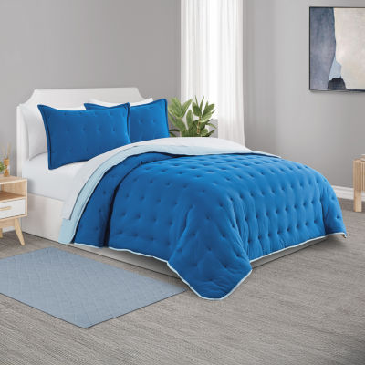 Fruit of the Loom Super Soft Reversible Comforter Set