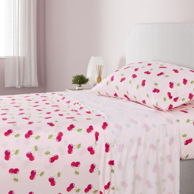 Fruit of the Loom Brushed Microfiber Printed Sheet Set