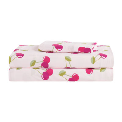 Fruit of the Loom Brushed Microfiber Printed Sheet Set