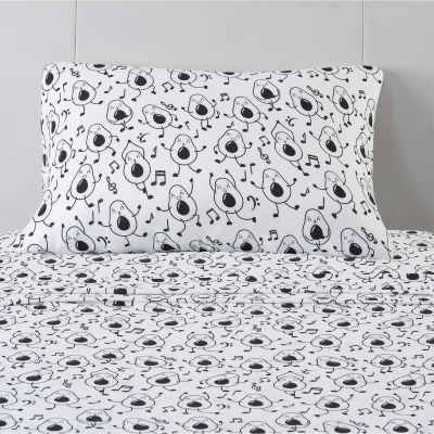 Fruit of the Loom Brushed Microfiber Printed Sheet Set