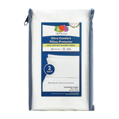 Fruit of the Loom Ultra Comfort 2 Pack Pillow Protectors
