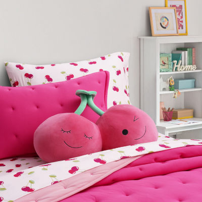 Fruit of the Loom Cherry Throw Pillow