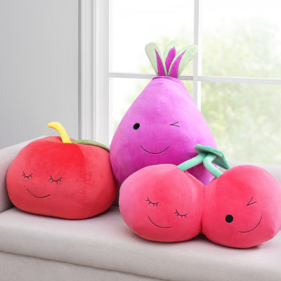Fruit of the Loom Beet Throw Pillow