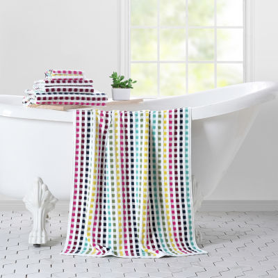 Fruit of the Loom Multi Check 6-pc. Bath Towel Set