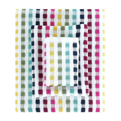 Fruit of the Loom Multi Check 6-pc. Bath Towel Set