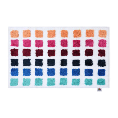 Fruit of the Loom Multi Squares Bath Rug