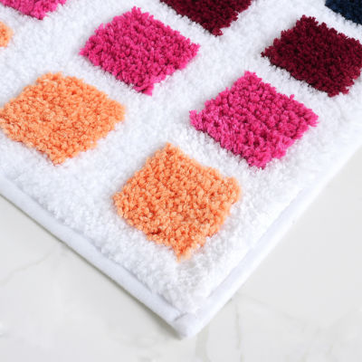 Fruit of the Loom Multi Squares Bath Rug