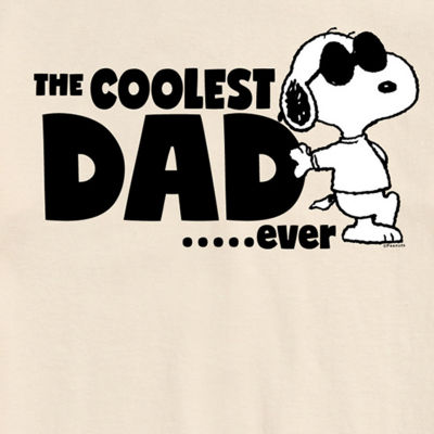 Novelty Mens Crew Neck Short Sleeve Regular Fit Snoopy Graphic T-Shirt