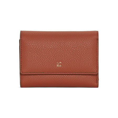 Liz Claiborne Small Womens Trifold Wallet In Brown