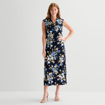 Black Label by Evan-Picone Womens Maxi Skirt