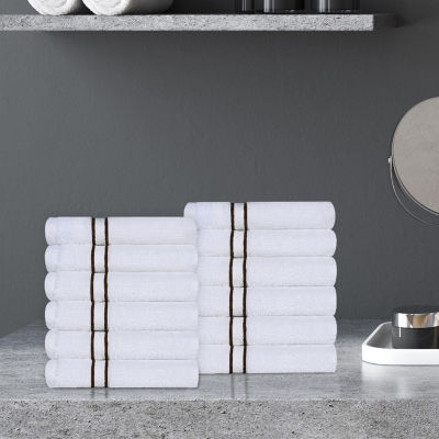 SUPERIOR® Hotel Spa Quality Turkish Cotton 12-pc. Quick Dry Washcloth