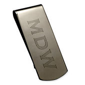 Men's Polished Engravable Money Clip