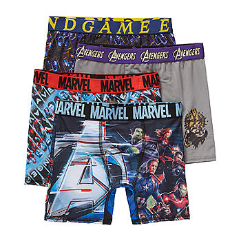 Marvel Boys' Avengers Briefs in Assorted Prints That Include Iron Man,  Hulk, Thor and More in Size 4, 6, and 8, Avngr 8pk Brief, 4 : :  Clothing, Shoes & Accessories