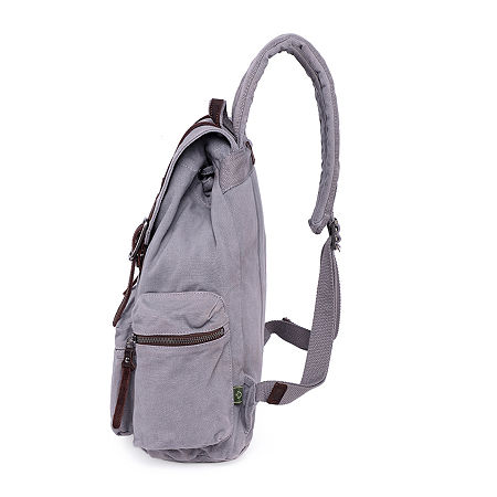 TSD Brand Silent Trail Laptop Backpack, One Size, Gray