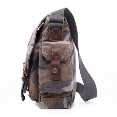 TSD Brand Camo Crossbody Messenger Bag
