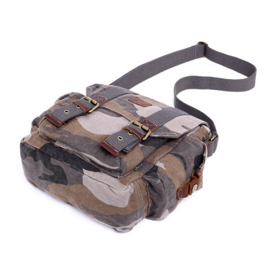 TSD Brand Camo Crossbody Messenger Bag