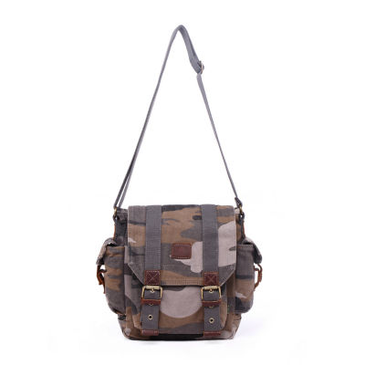TSD Brand Camo Crossbody Messenger Bag