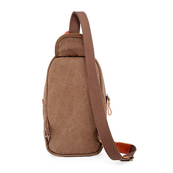 Women's Canvas Convertible Mini Small Sling Backpack Rucksack