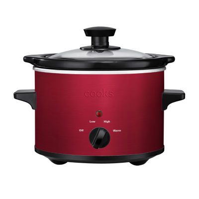 Cooks 1 1/2 Qt Slow Cooker 22133, Color Red JCPenney